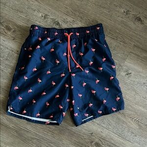 Old Navy Flamingo Swim Shorts S